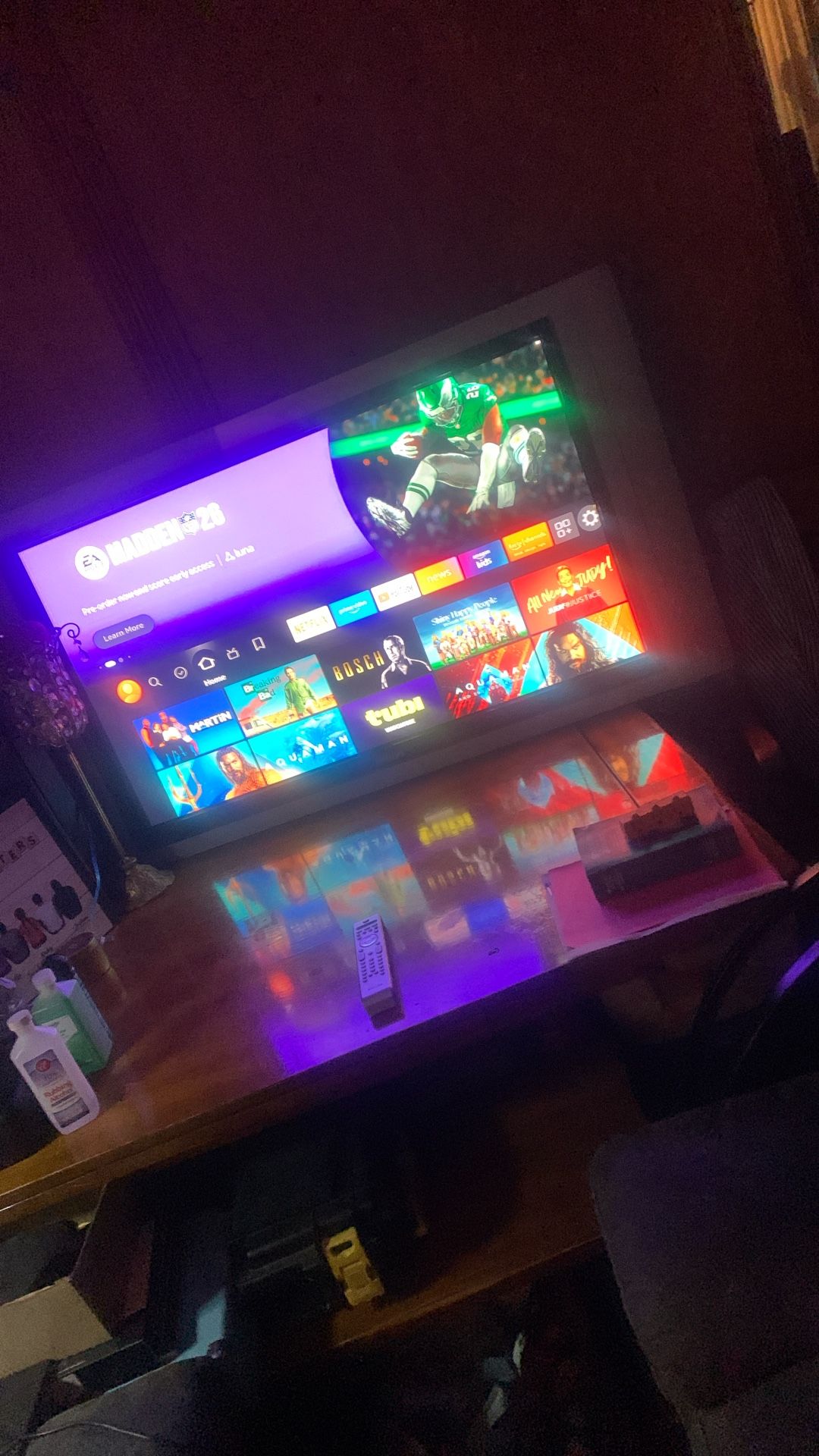 Philips 55” TV W/ Attached Speakers