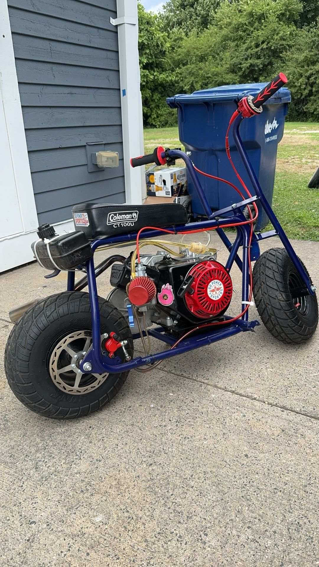 212cc coleman mini bike