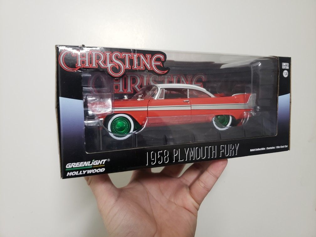 Christine 1958 Plymouth Fury 1:24 Diecast car