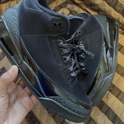 Air Jordan 3 Black Cat Size 8.5