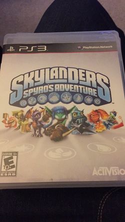 PS3 skylanders spyros adventure game