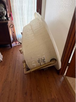 Kohler 72" x 42" drop-in soaking bathtub biscuit