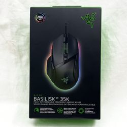 Razer Basilisk V3 35K Ergonomic Gaming Mouse Optical Sensor 