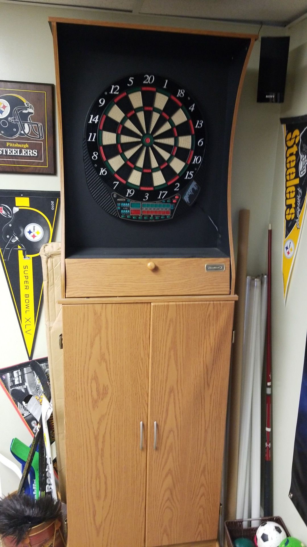 Halex electronic dart board