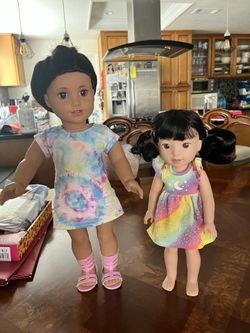 American Girl Doll Bundle (2 dolls + accessories)