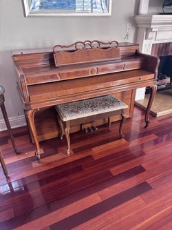 Acrosonic Upright Console Piano with Bench
