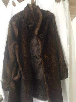 Fur coat