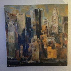 Abstract City Scene