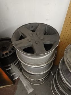 Stock jeep rims