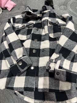 Toddler 3t flannel sweater