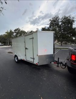 Trailer 6x12 +v nose"2022"' original owner.clean title in hand.