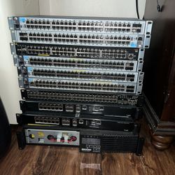 9 HP & Dell Switches. All 9 switches $100