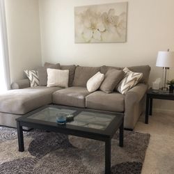 Sectional Couch (Beige)