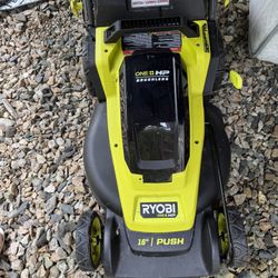 Ryobi Electric Mower and Weed Trimmer