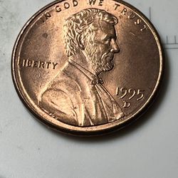 1995 D Penny Doubles Errors