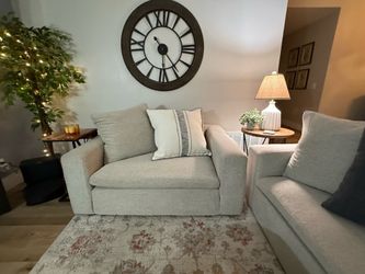 2-piece, 96”Sofa and 54”Chair, Utopia from Living Spaces