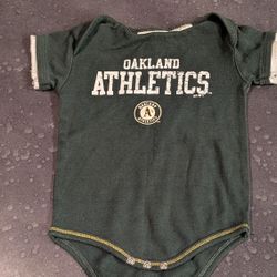 Oakland Athletics Genuine Baby Onezie