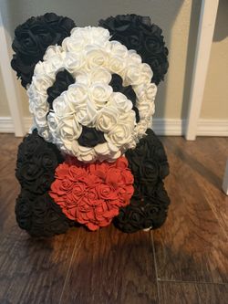 panda rose bear
