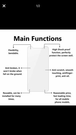 New!!! iPhone X complete screen protector kit
