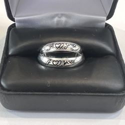 Brand new set of 925 Sterling silver wedding bands size 11.5 and size 8