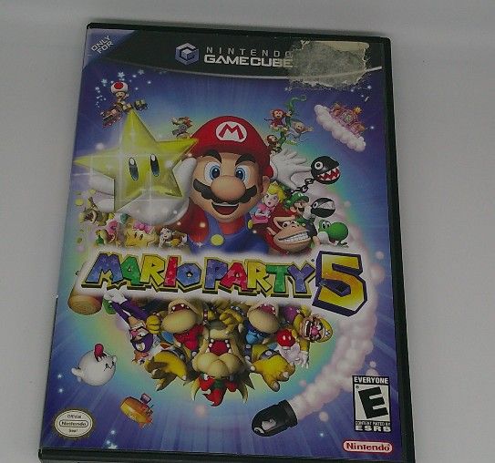 Mario Party 5 Nintendo Gamecube CiB Tested Works