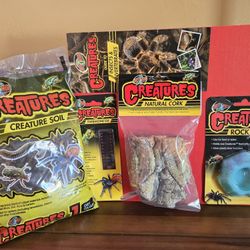 Zoo Med Creature Soil & Accessories 