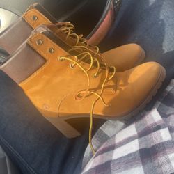 timberlands size 8