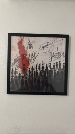 Three day grace signed vinyl
