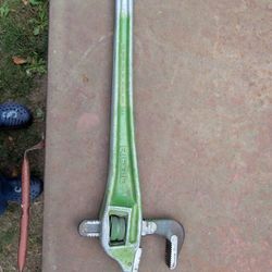 Ridgid 24-in Aluminum Offset Pipe Wrench