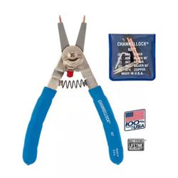 Channellock 8 in. Retaining Snap Ring Pliers