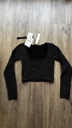 New Zara sparkly crop top limitless contour collection
