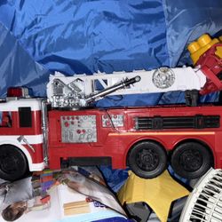 Fire truck & 2 Trucks 