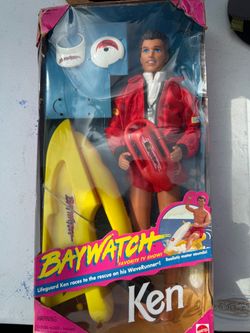 Vintage 1994 Baywatch Lifeguard Ken #132