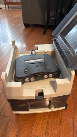 Nintendo 64 with rolling console