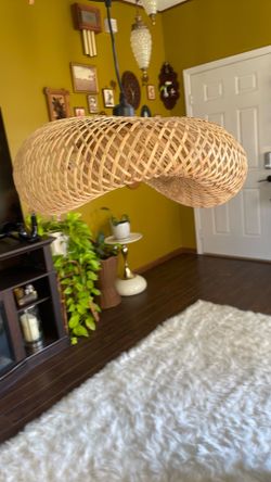 Boho pendant light