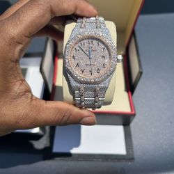 Audemars Piguet Royal Oak Rose Gold Lab Diamonds