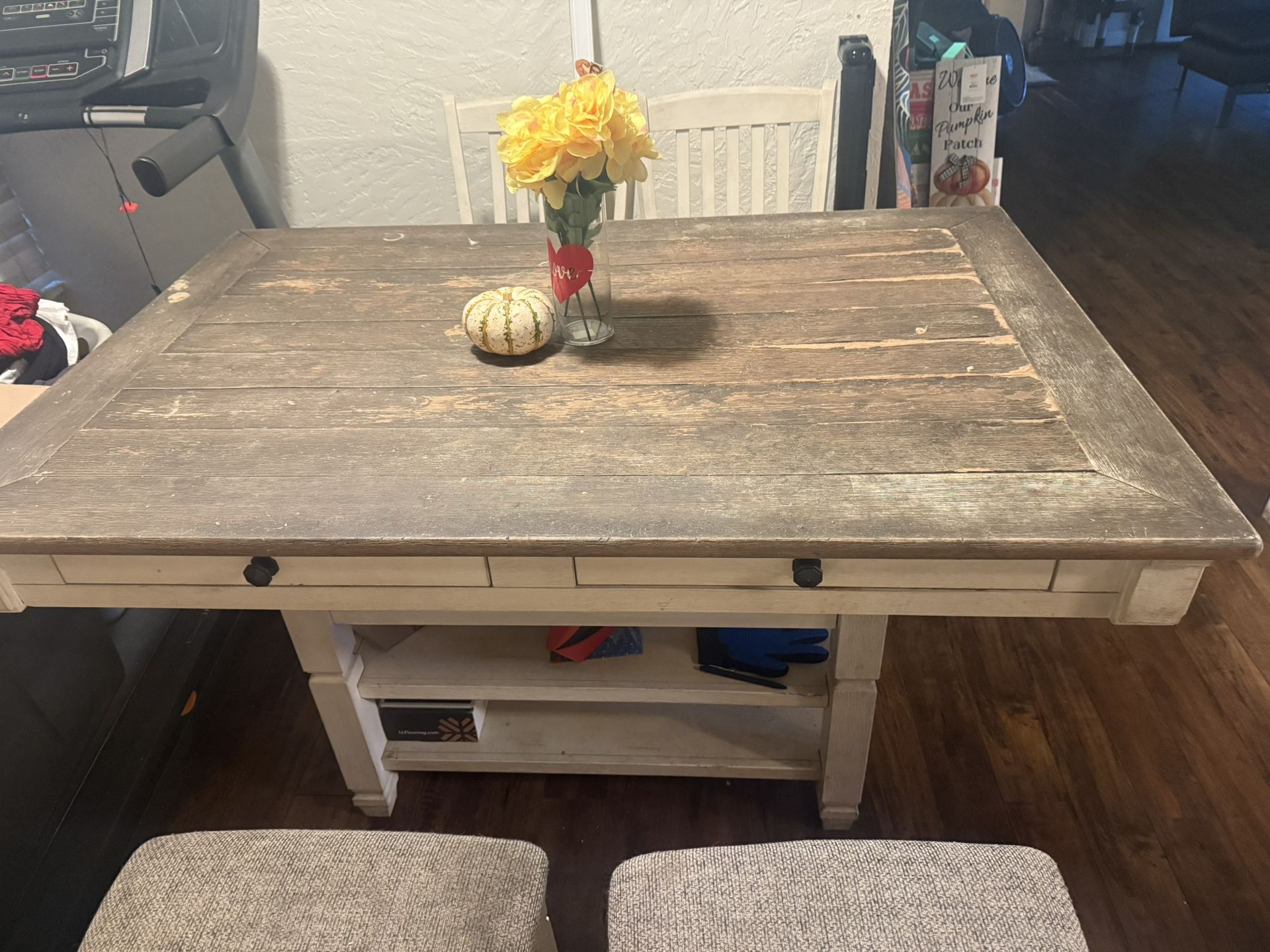 Tall Kitchen Table from living spaces