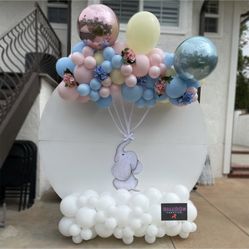 Elephant Baby Balloon Decor