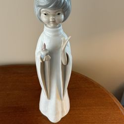 Angel, Lladro Type Made In Spain, 13.5”