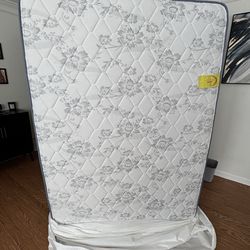 Full Size Mattress + Box Spring