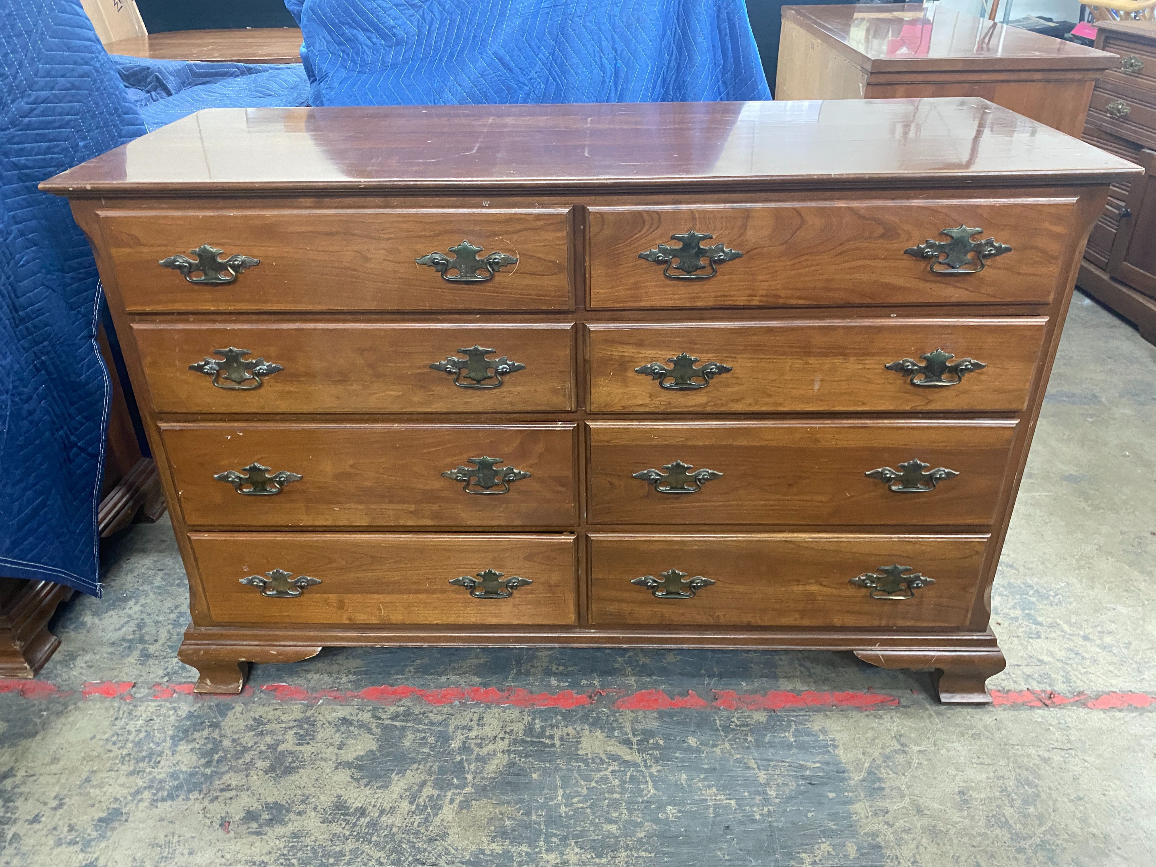 Solid Cherry by Harden Longboy Dresser