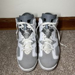 Jordan 6 Retro Cool Grey Size 6.5y