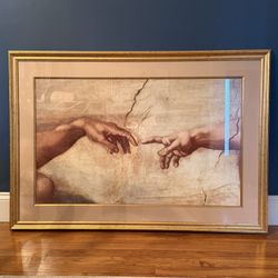 Creation Of Adam Print