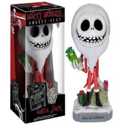 The Nightmare Before Christmas 
Wacky Wobbler-Bobble Head, "Santa Jack Skellington" NEW