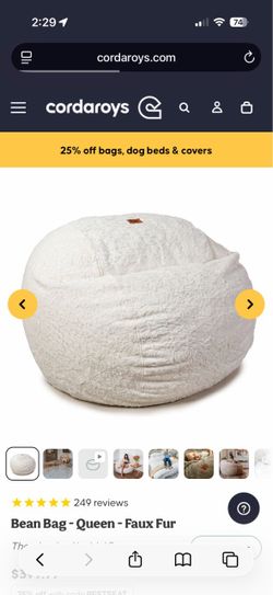 Huge beanbag queen mattress