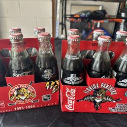 Coca-cola Six Pack Bottles Florida Panthers