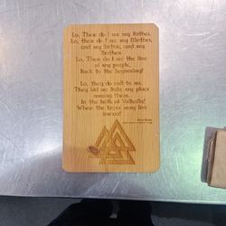 Viking Prayer Tablet