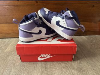 Purple Nike Toddler Dunks