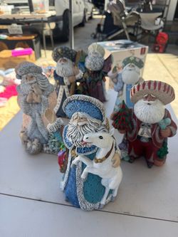 Decorative Santa Claus Figurines