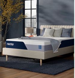 Factory Sealed Nectar Queen 12” Gel Memory Foam Mattress Retail: $699 — My Price: $450